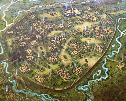 Pohansko vilage - Great Morava empire